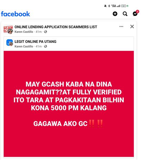 The dangers of selling your GCash acco.